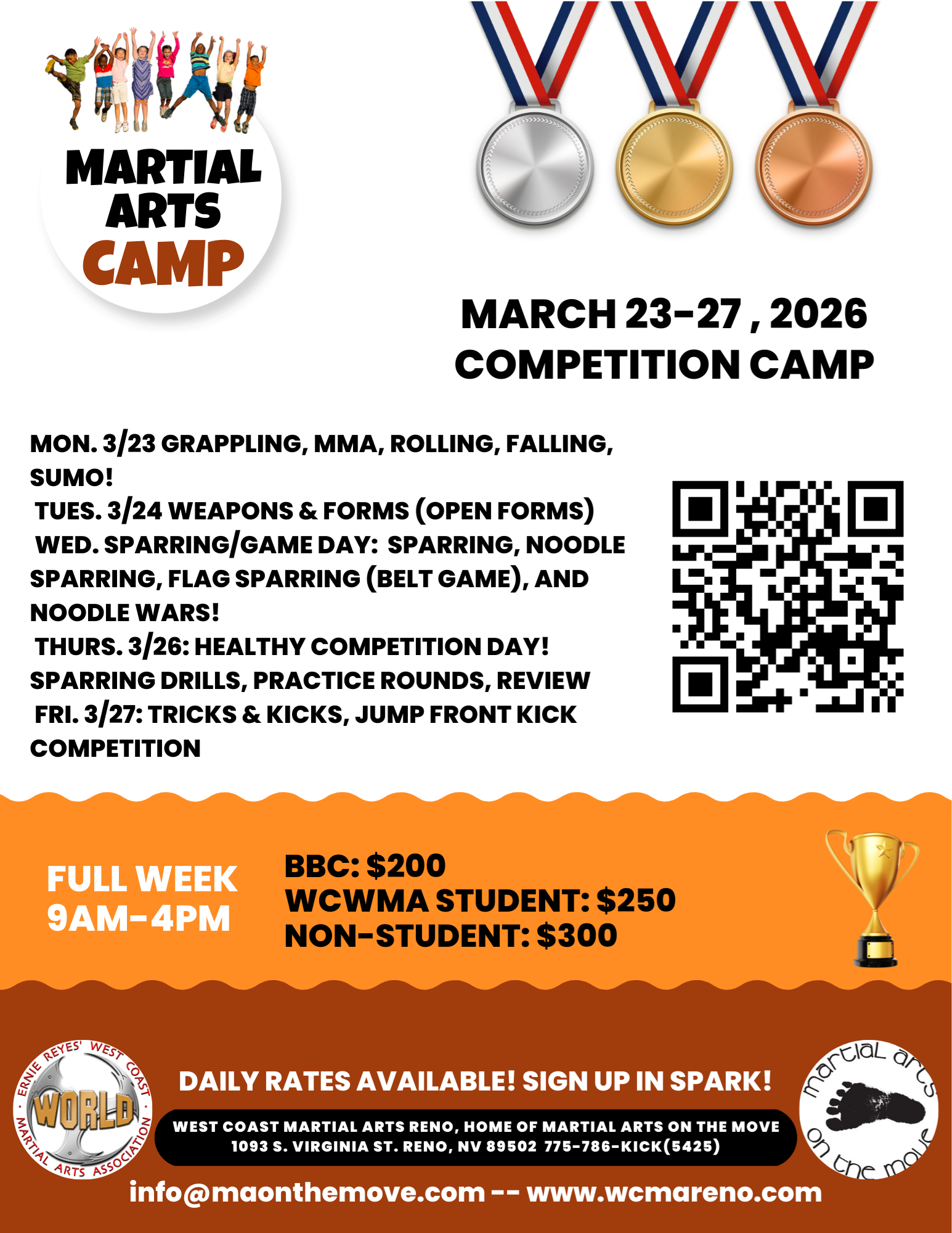 SPRING BREAK Competition Camp