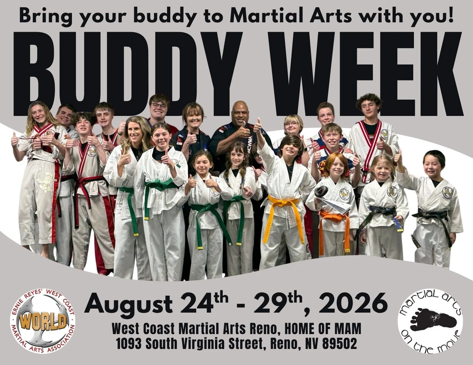 Buddy Week - FREE Martial Arts Classes