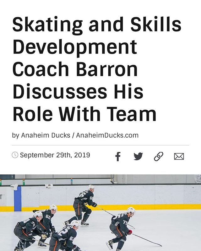 Listen here: https://www.nhl.com/ducks/news/skating-and-skills-development-coach-Barron-discusses-his-role-with-team/c-309577456