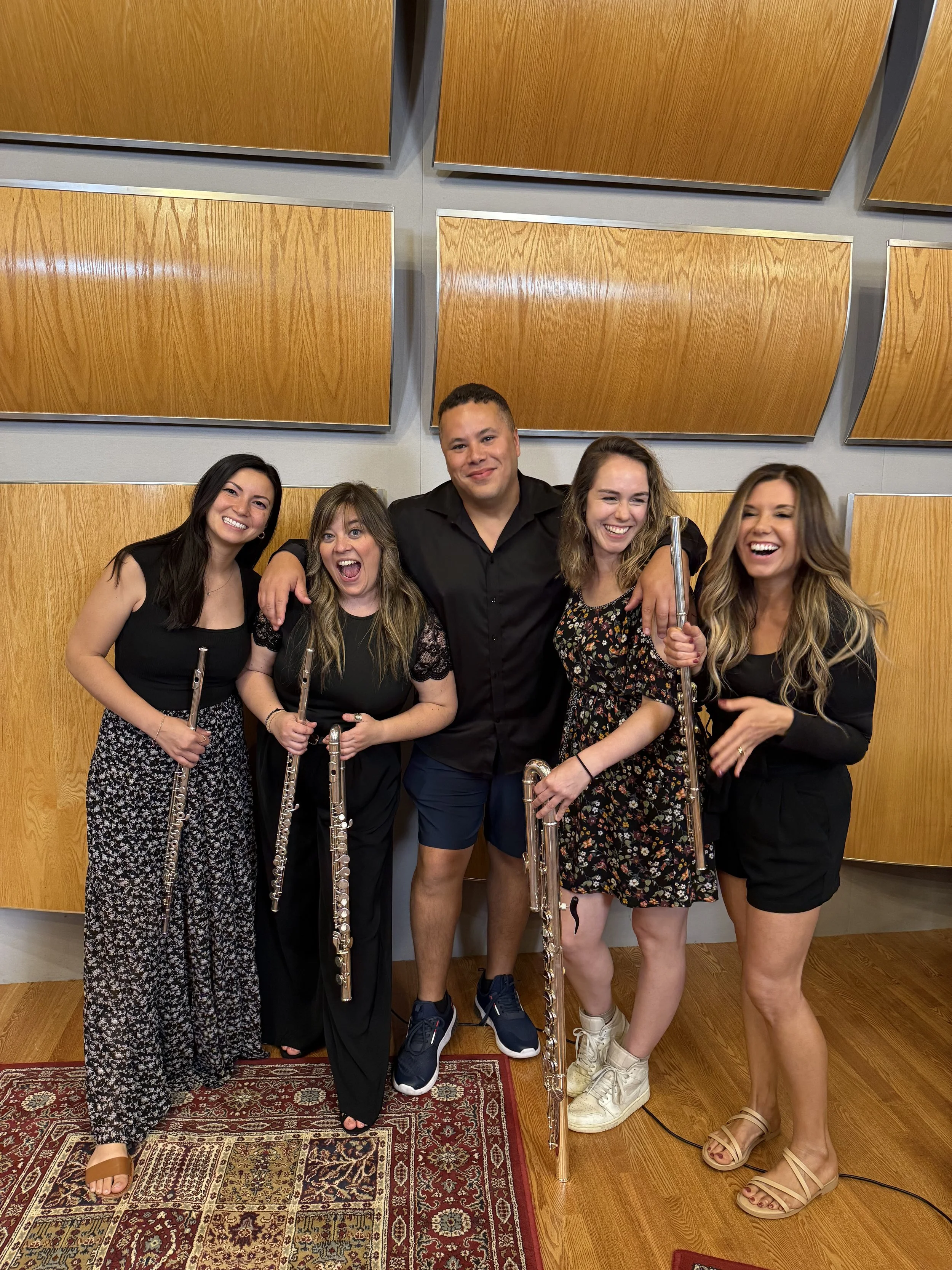 With Composer Jose Valentino 