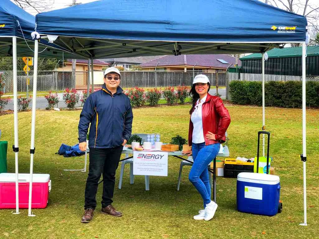  Mourace and Maria ready to discuss power and efficiency… and not just in golf! 