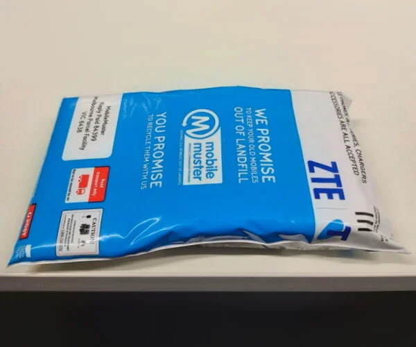  Mobile Muster provides postage-paid bags for phones, available free at Australia Post. 