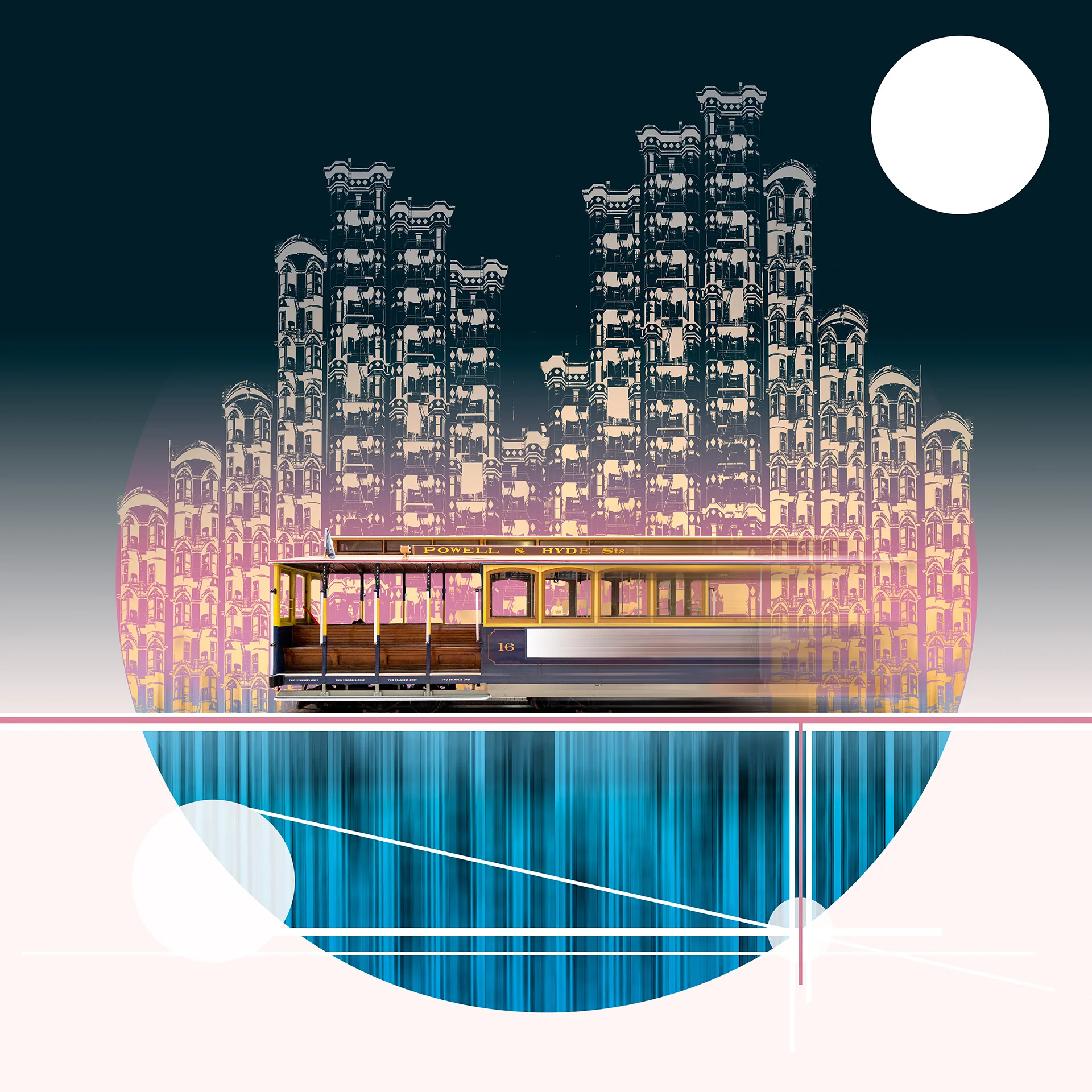 Powell/Hyde Car Market Street Railway Company No. 16 Built 1896