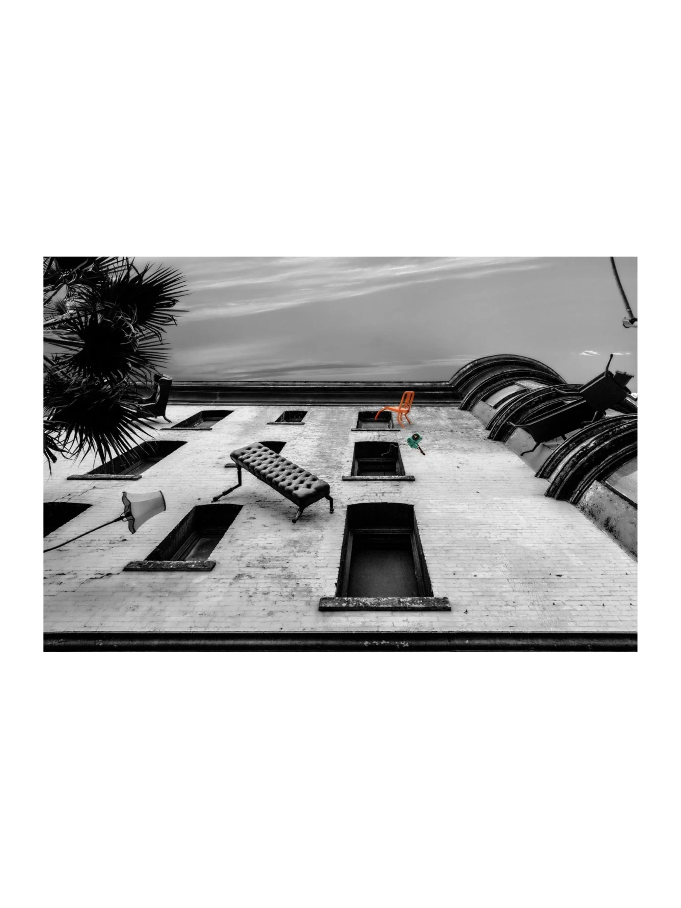 Defenestration #2 (B&W)