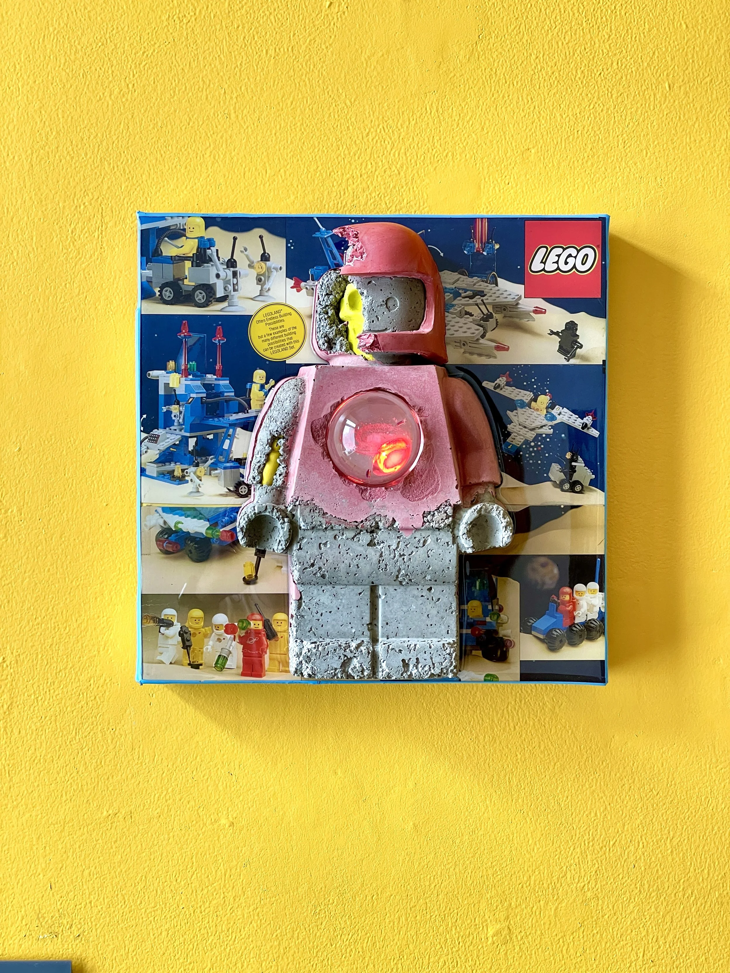 Spaceman #7 - 12"x12"x5"