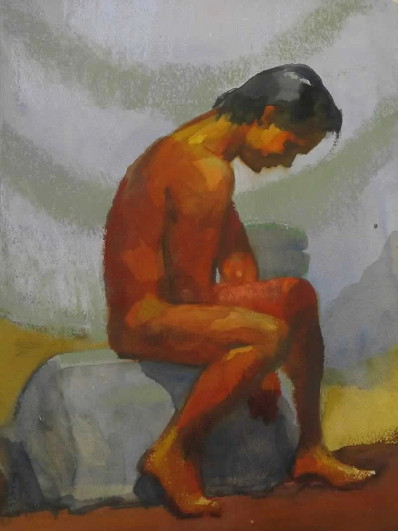 nude, male