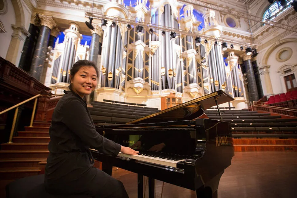 Our talented Accompanist 
