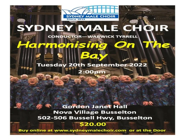 An afternoon concert for the people of Busselton.
