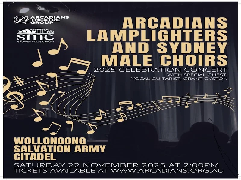 An afternoon of entertainment joining with the Arcadians Lamplighters