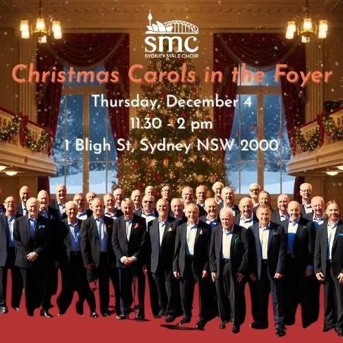 Christmas Carols in the Foyer