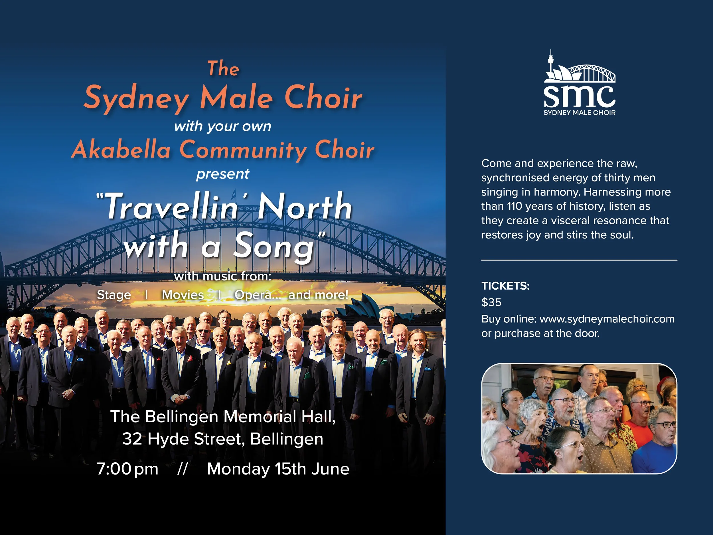 The third concert of our NSW Regional tour.