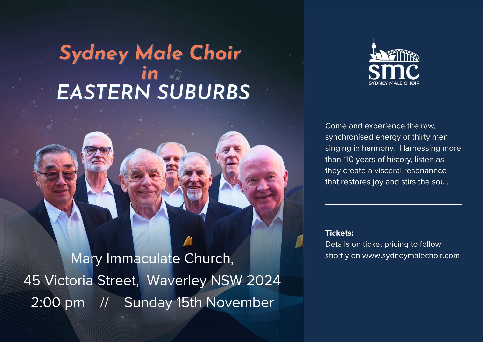 A concert for the people of Sydneys Eastern Suburbs