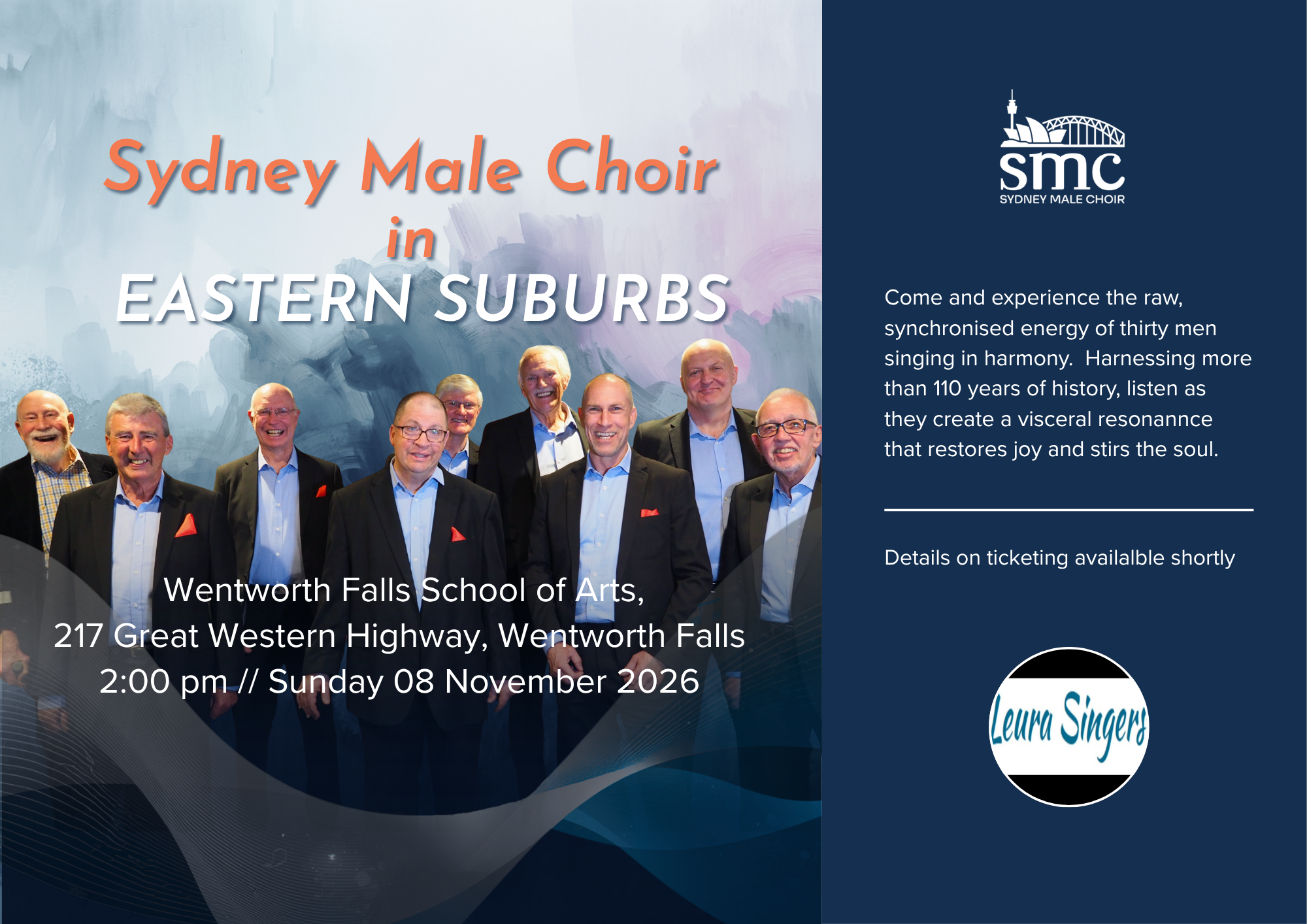 A concert for the people of the Blue Mountains and surrounding districts