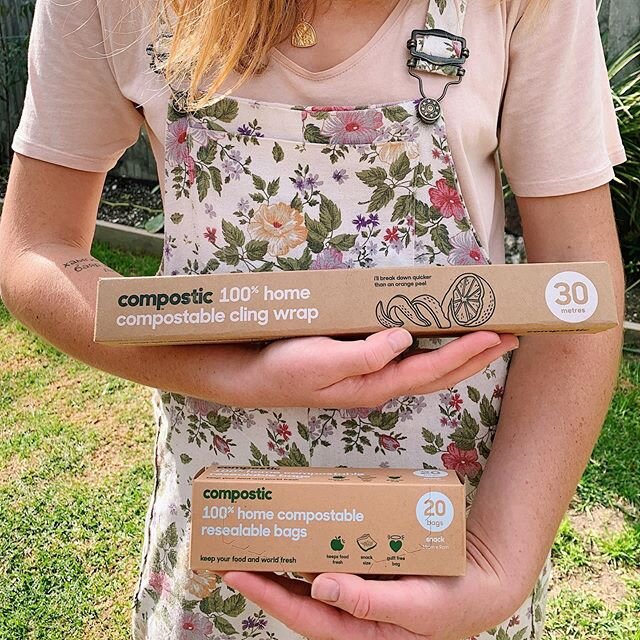 NEW BLOG✖️ @compostic.co : Home Compostable Cling Wrap 🌱⠀
.⠀
I get up to 30 questions a day about &lsquo;eco-swaps&rsquo;... One common question thrown at me is what to do about cling wrap. You know: the clear plastic stuff that keeps food fresh, wr
