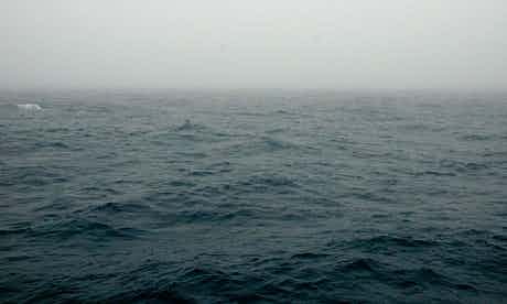 I can see why this view would spawn sea monsters in your mind if you'd been staring at it for long enough. Photograph: Helen Czerski