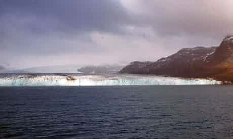 The Ross Glacier, South Georgia. The thought of this ice marching seawards for thousands of years is incredible. Photograph: Helen Czerski