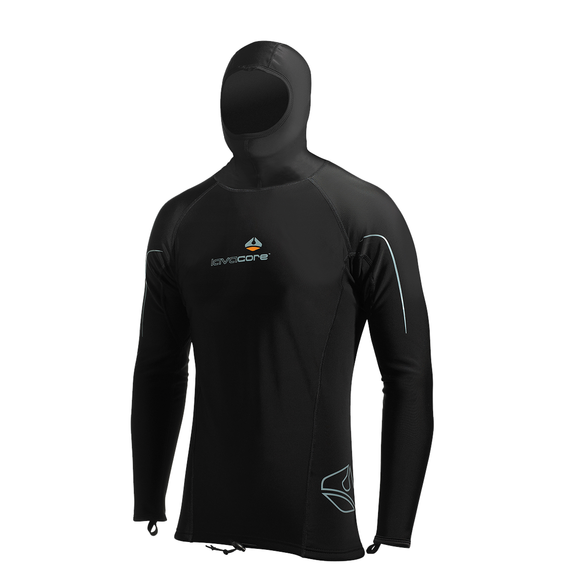 long sleeve hooded top