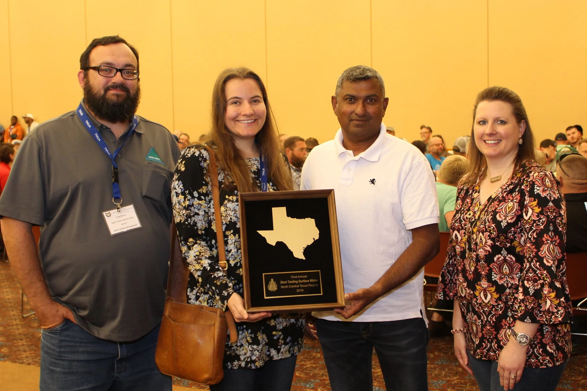 2019 Best Tasting Water Upper Trinity Regional Water District (Photo courtesy of Malcolm Cowdin)