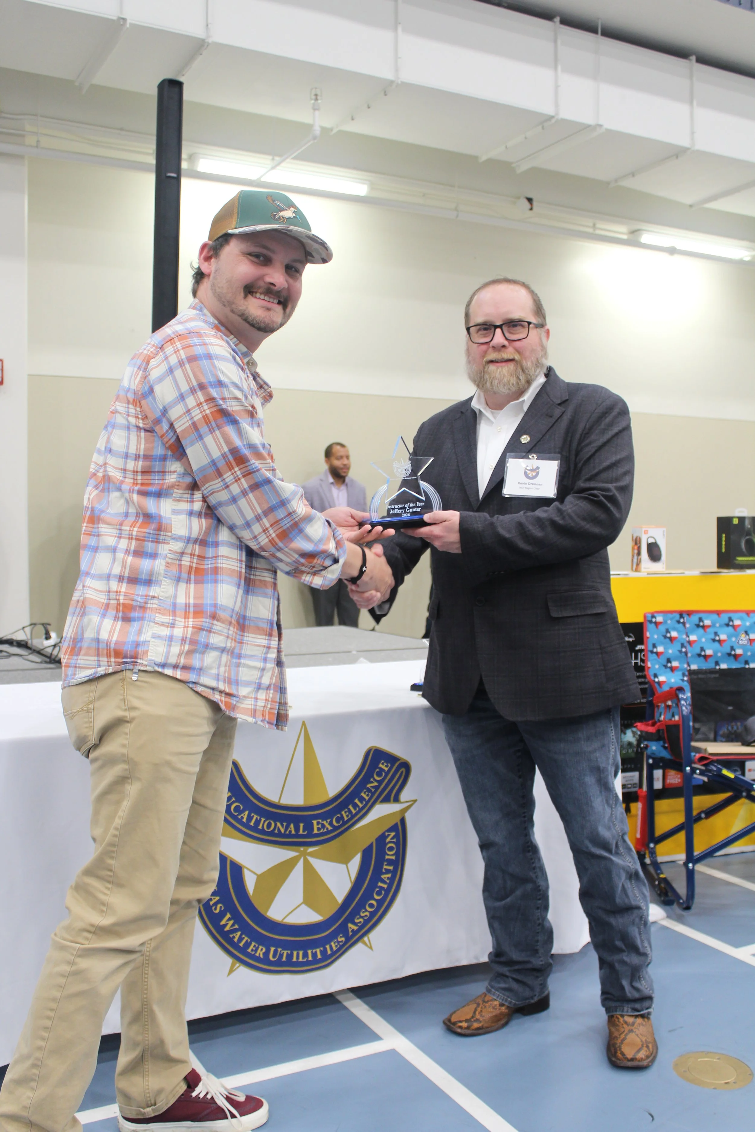 Instructor of the Year, Jeffery Gunter