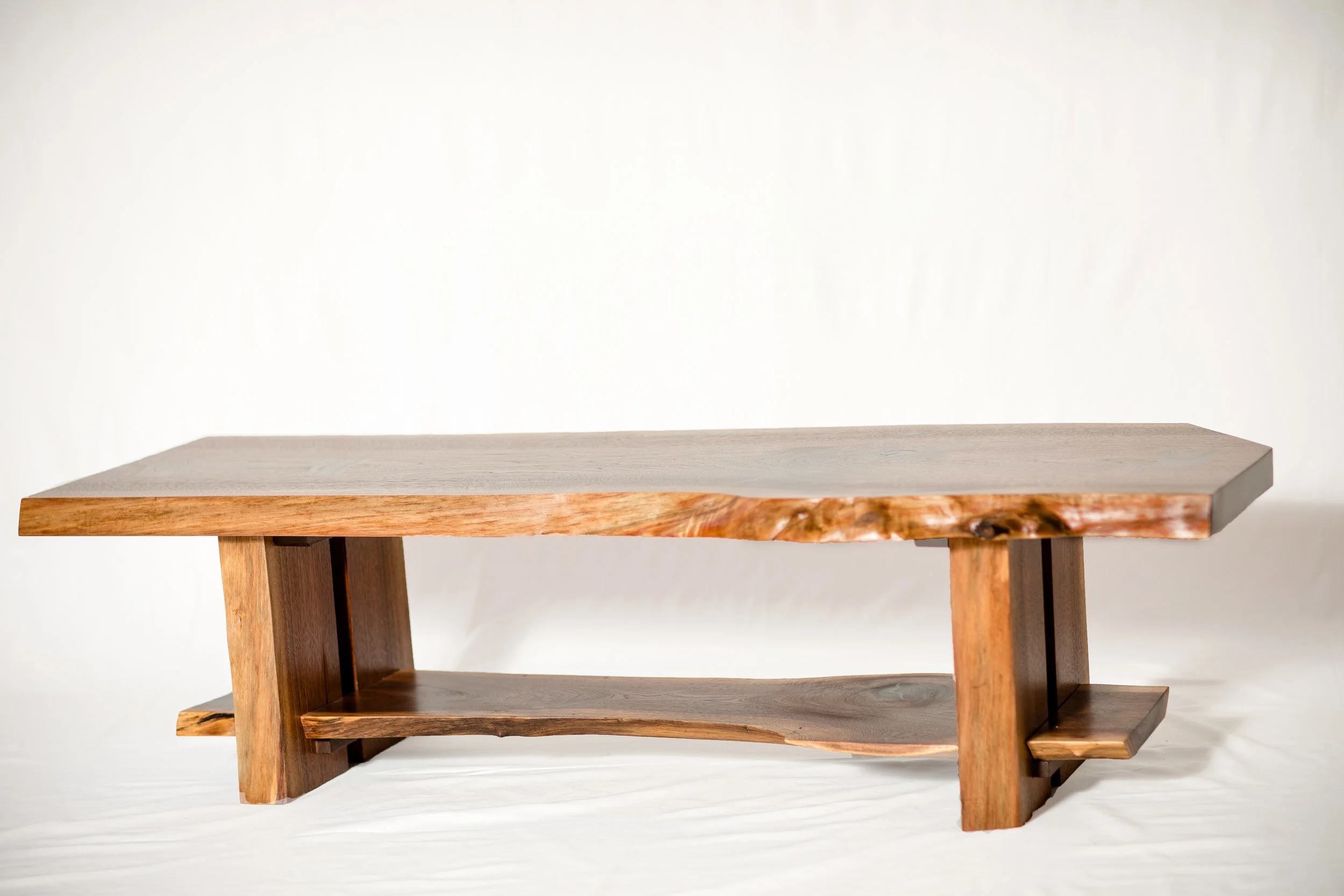 Walnut Slab Coffee Table