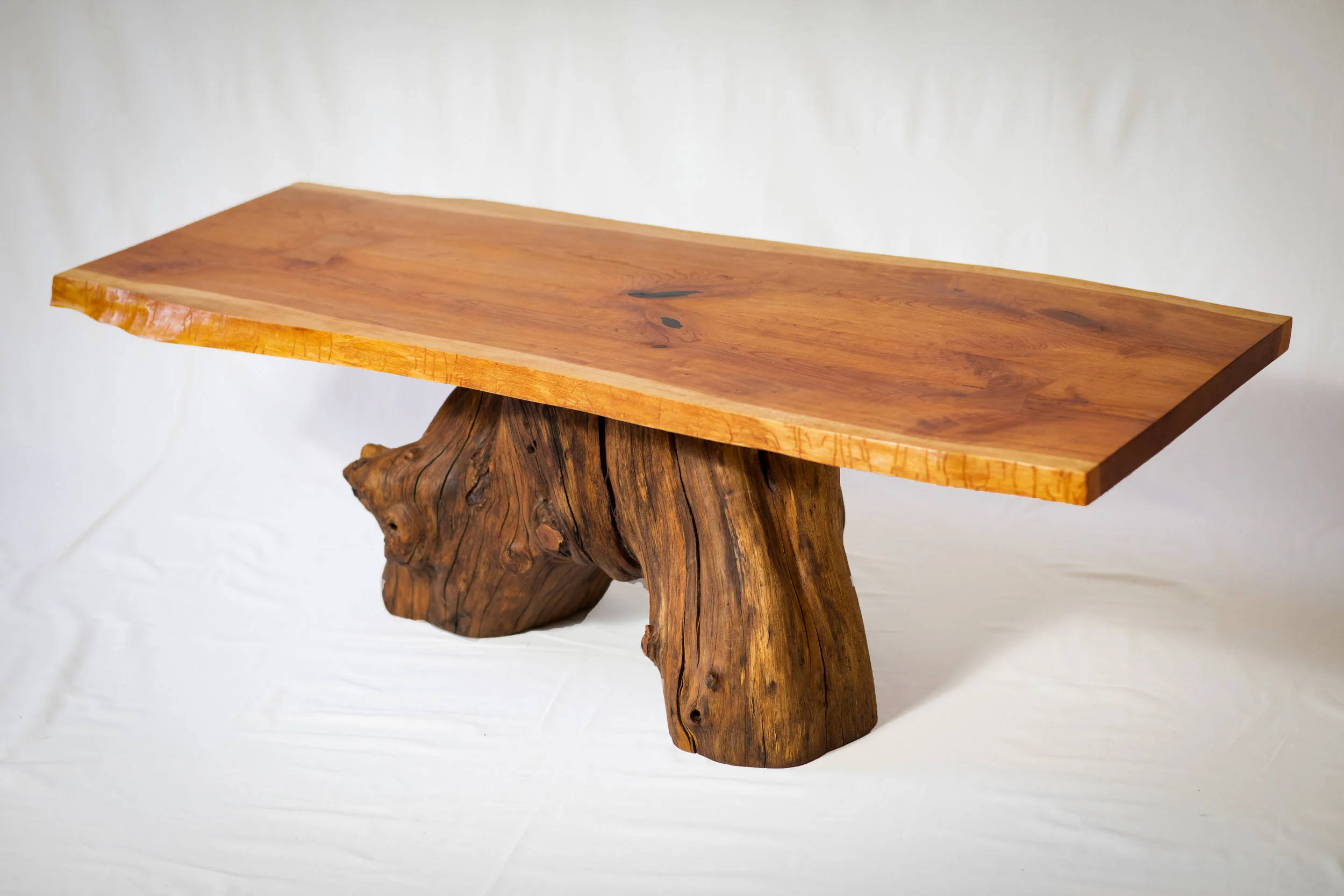 Cherry Slab, Cherry Trunk Coffee Table