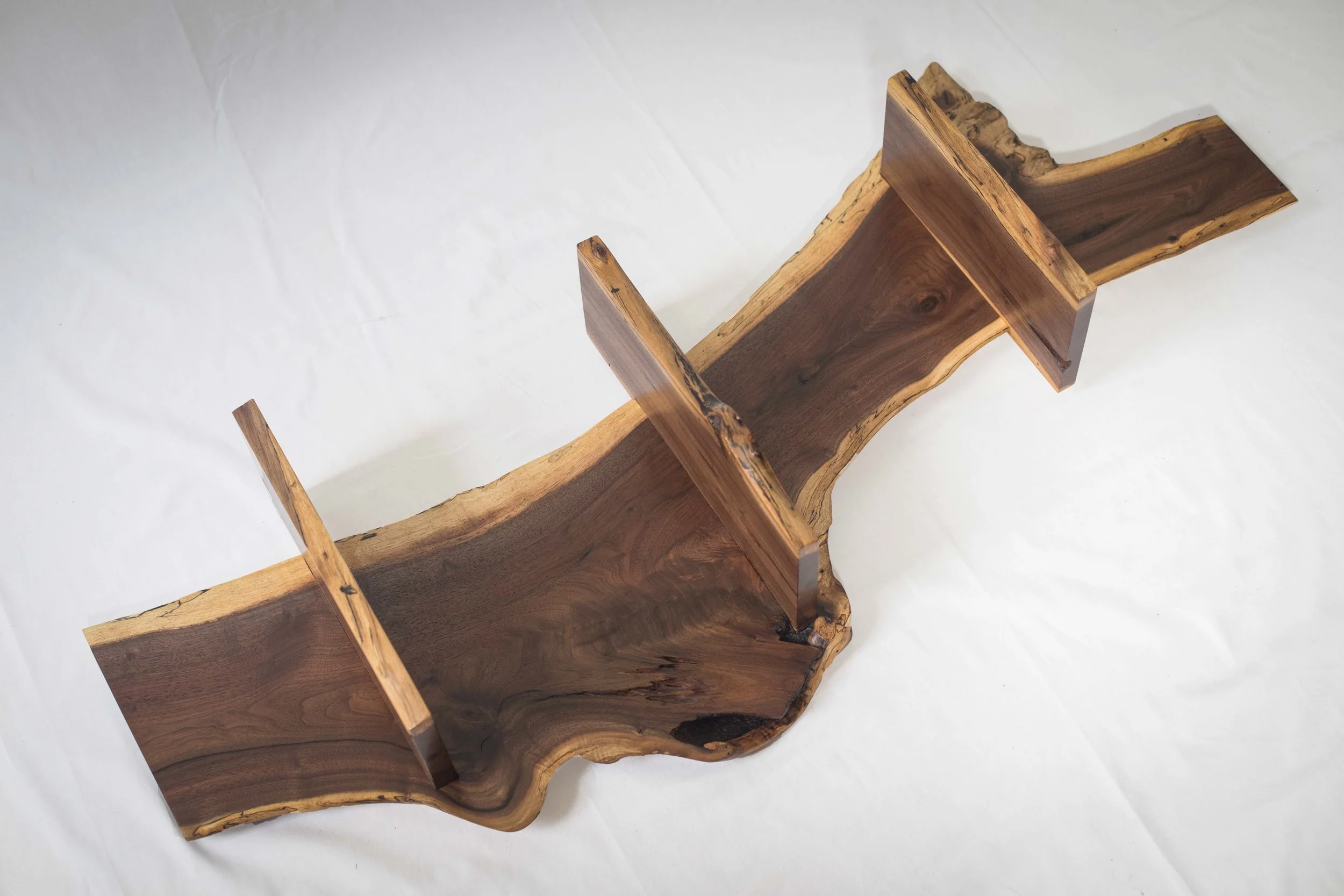 Walnut Hanging Shelf