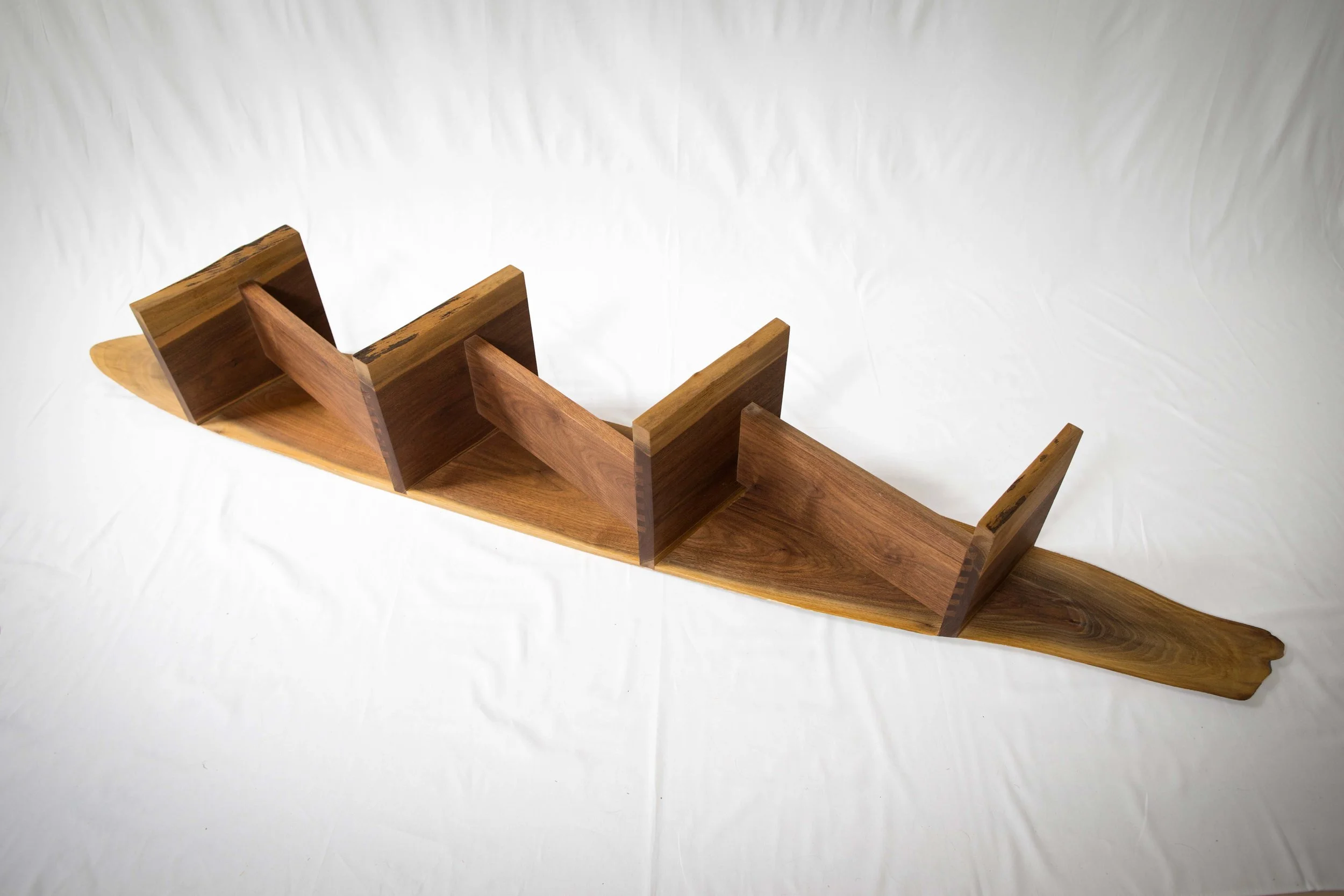 Walnut Hanging Shelf