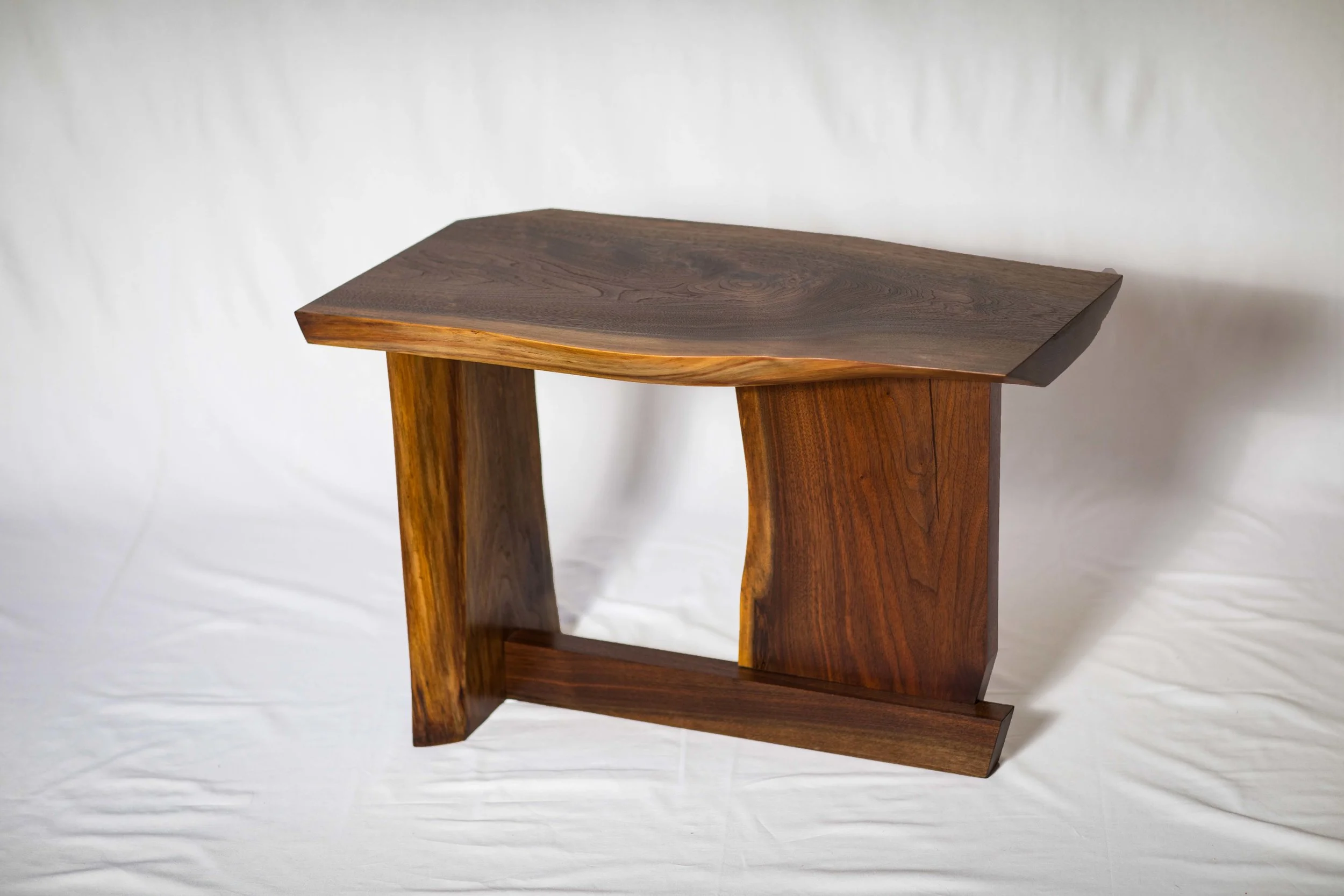 Walnut End Table