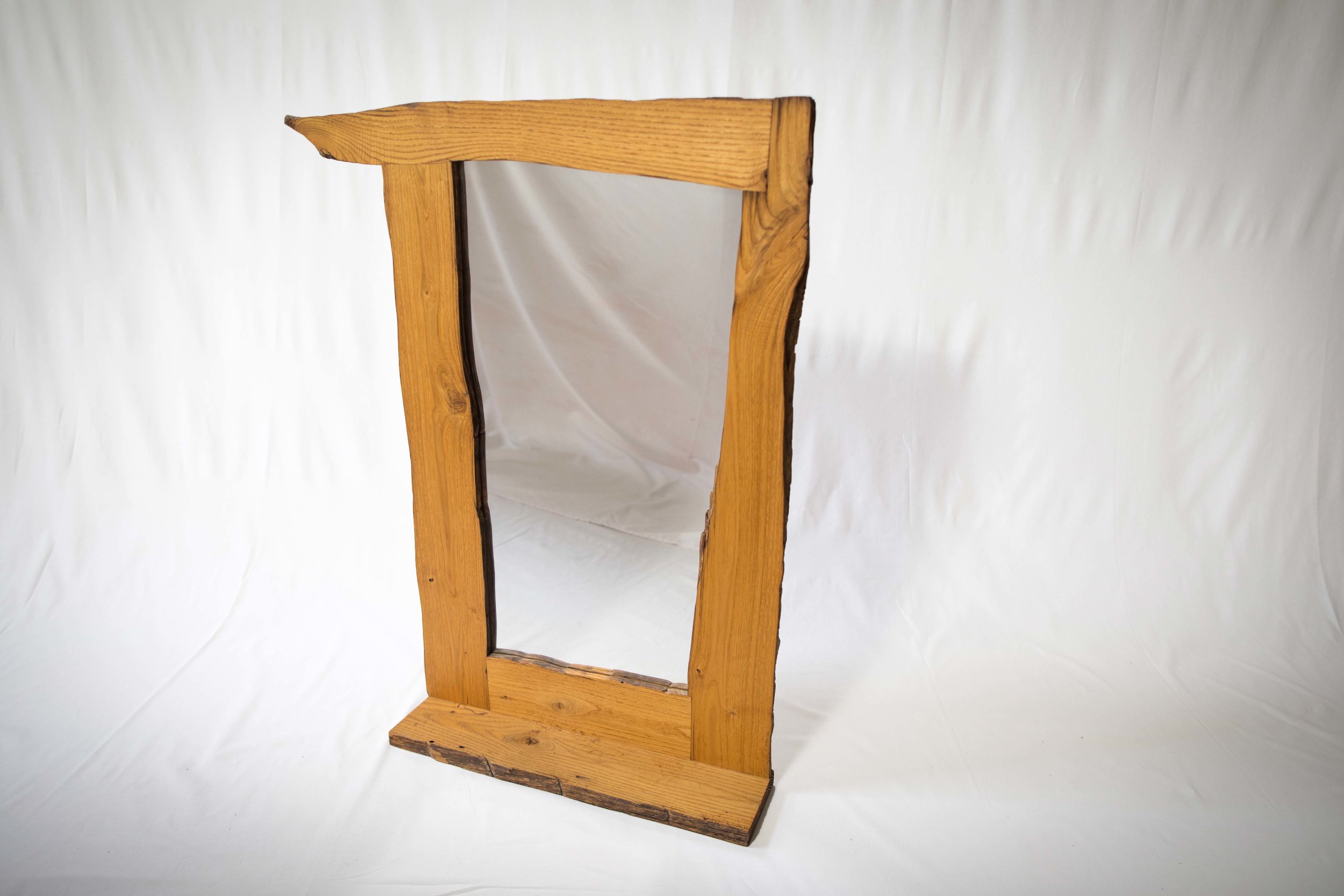 Reclaimed American Chestnut Mirror (small)