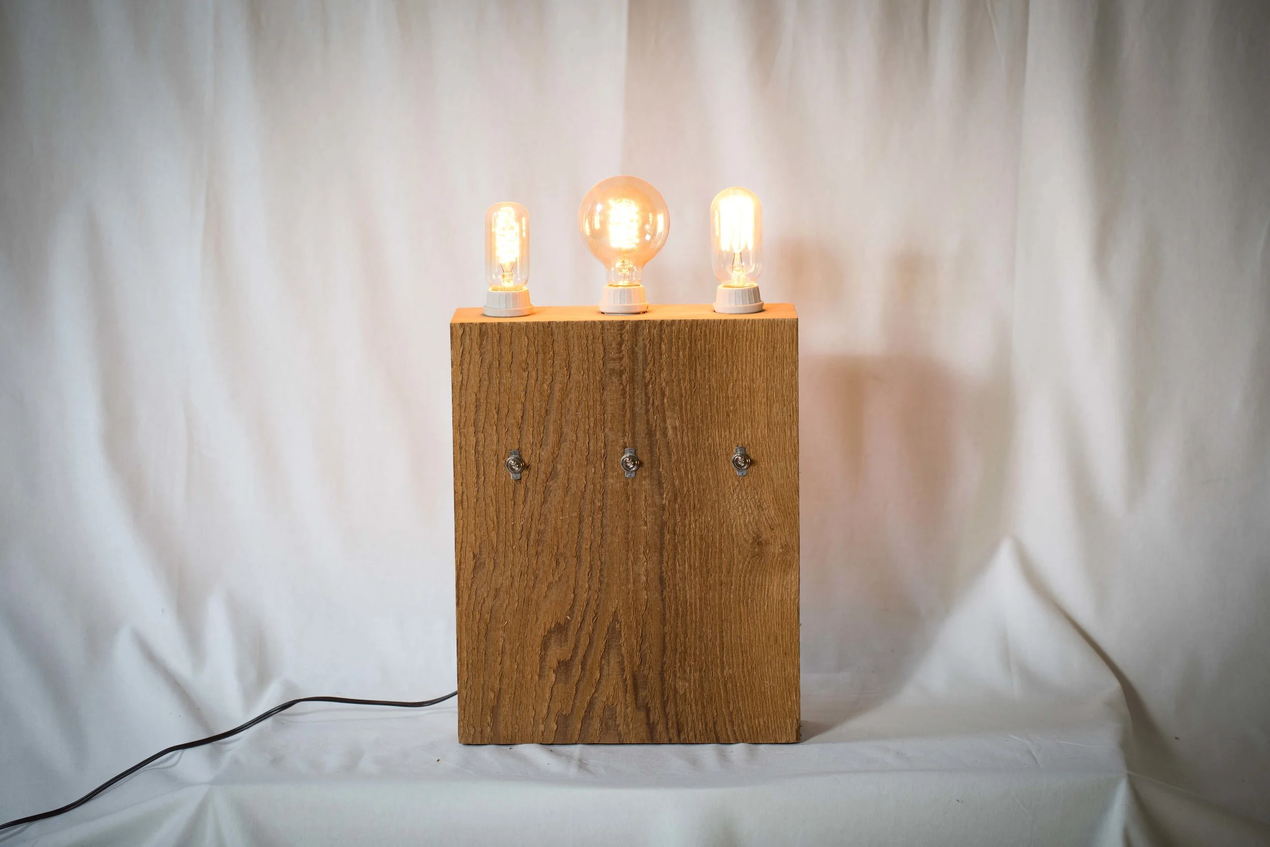 Red Cedar Table Lamp