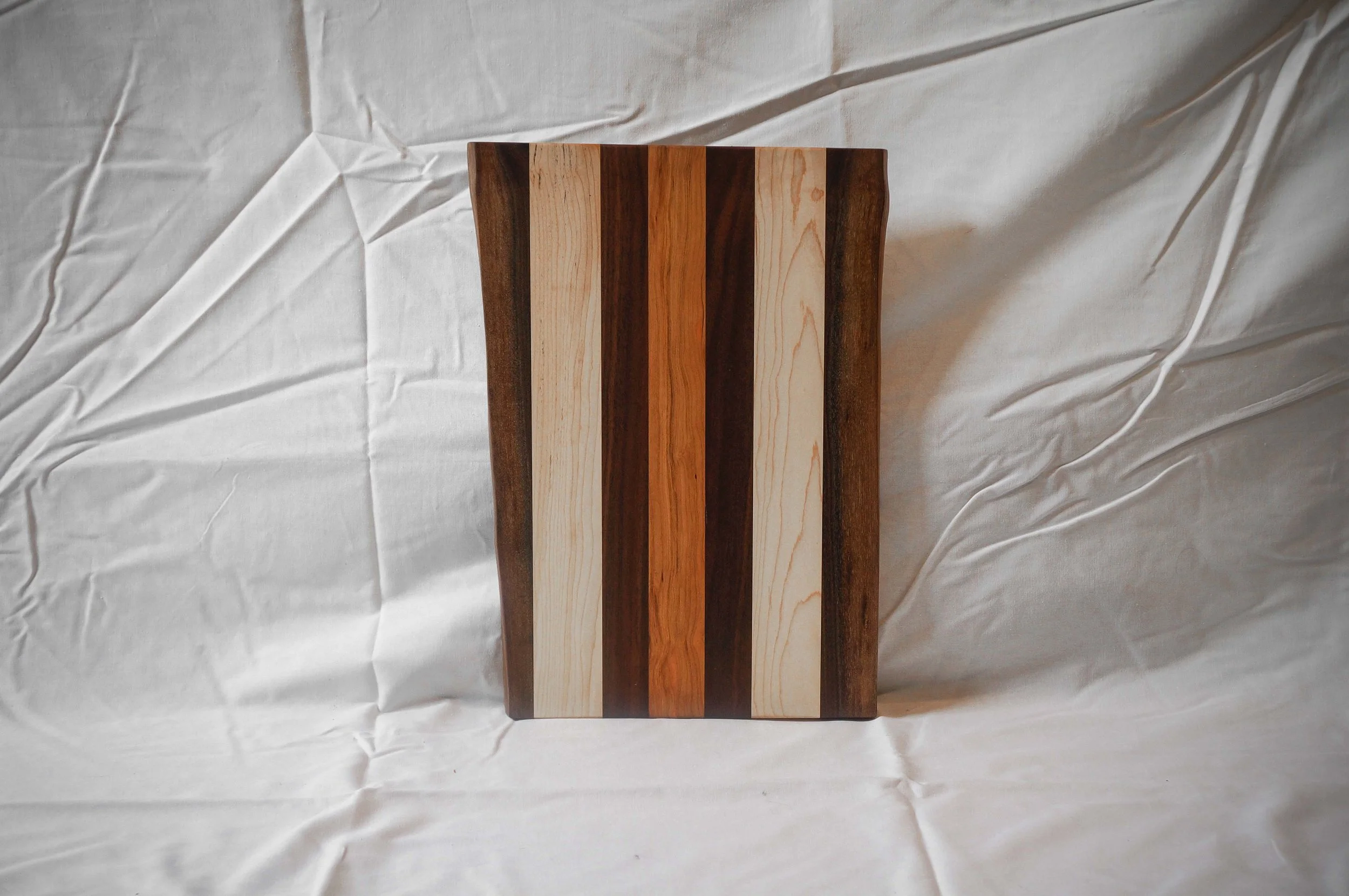 Maple, Walnut &amp; Cherry Cuttingboard