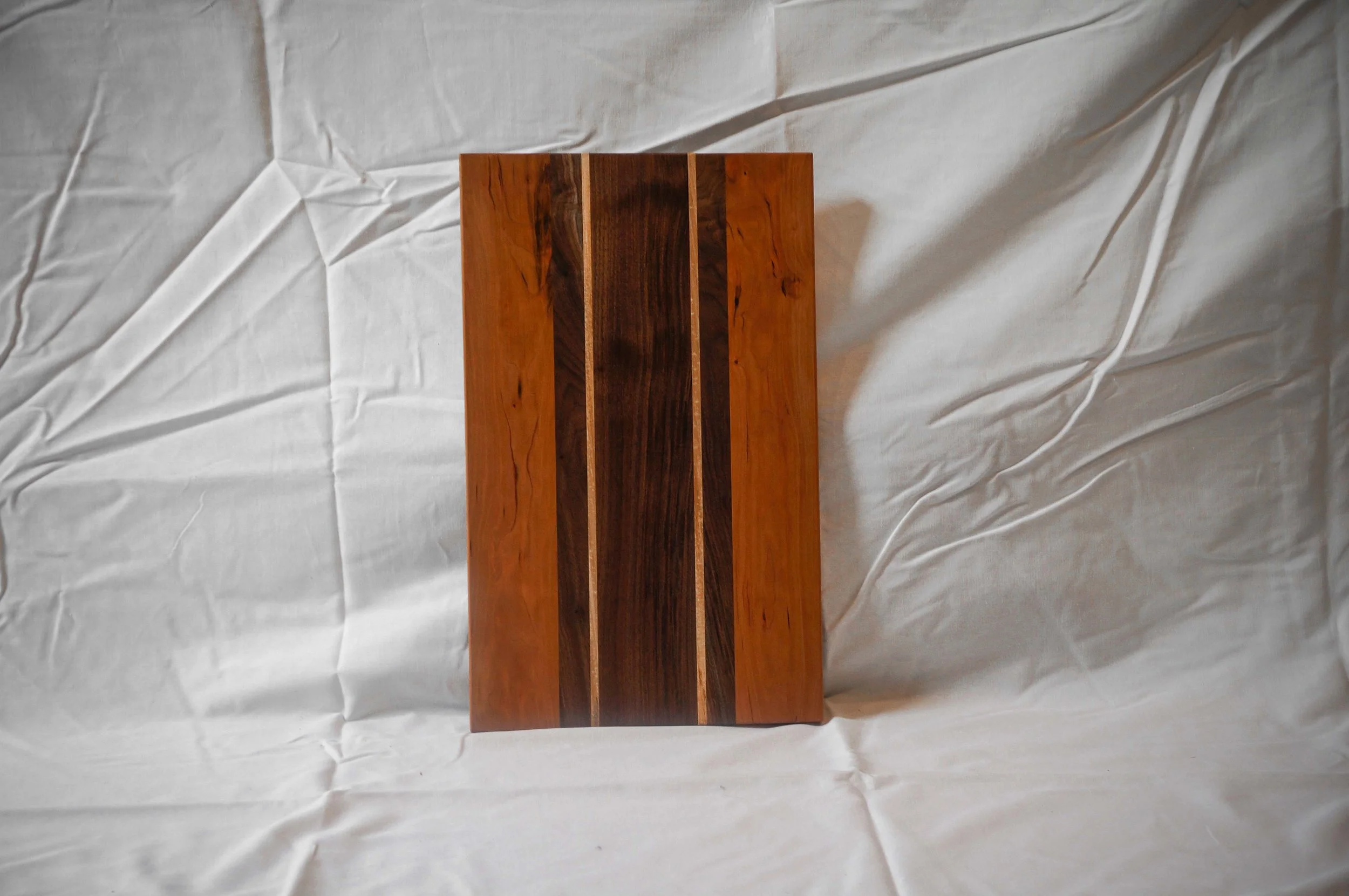 Maple, Walnut &amp; Cherry Cuttingboard