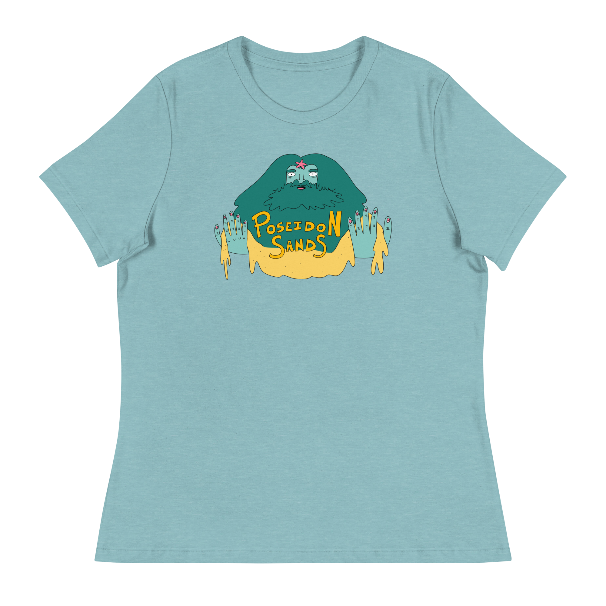 womens-relaxed-t-shirt-heather-blue-lagoon-front-63620a2e967c5.png