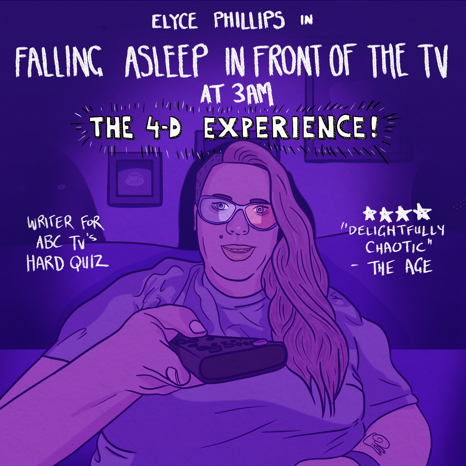 MICF - Falling Asleep In Front Of The TV At 3am: The 4-D Experience!
