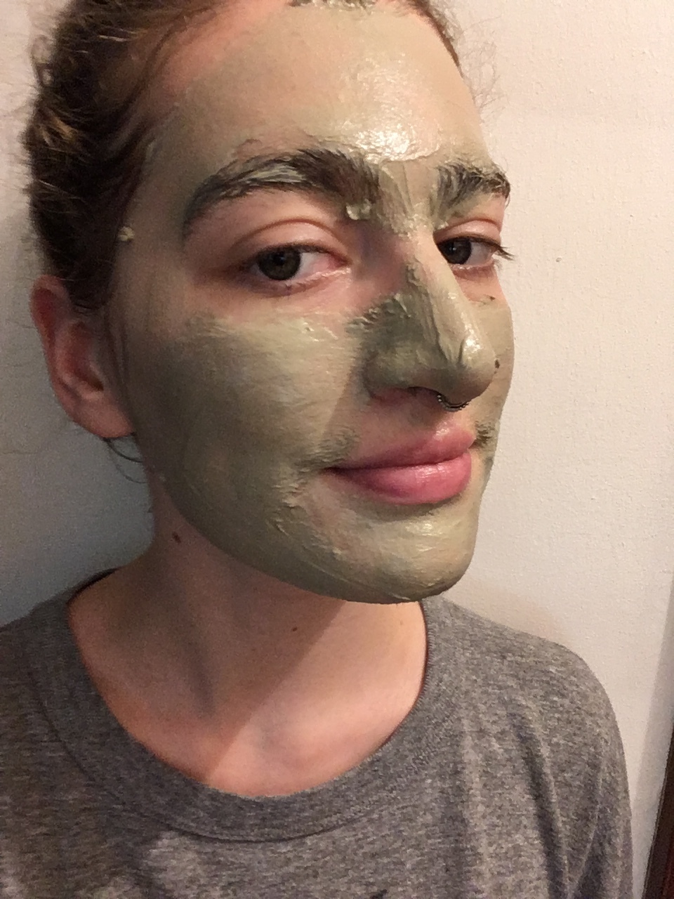 This mask gets TIGHT which is part of why I love it. The more time it's on my face, the more I can feel it really pulling out my pores' contents. 