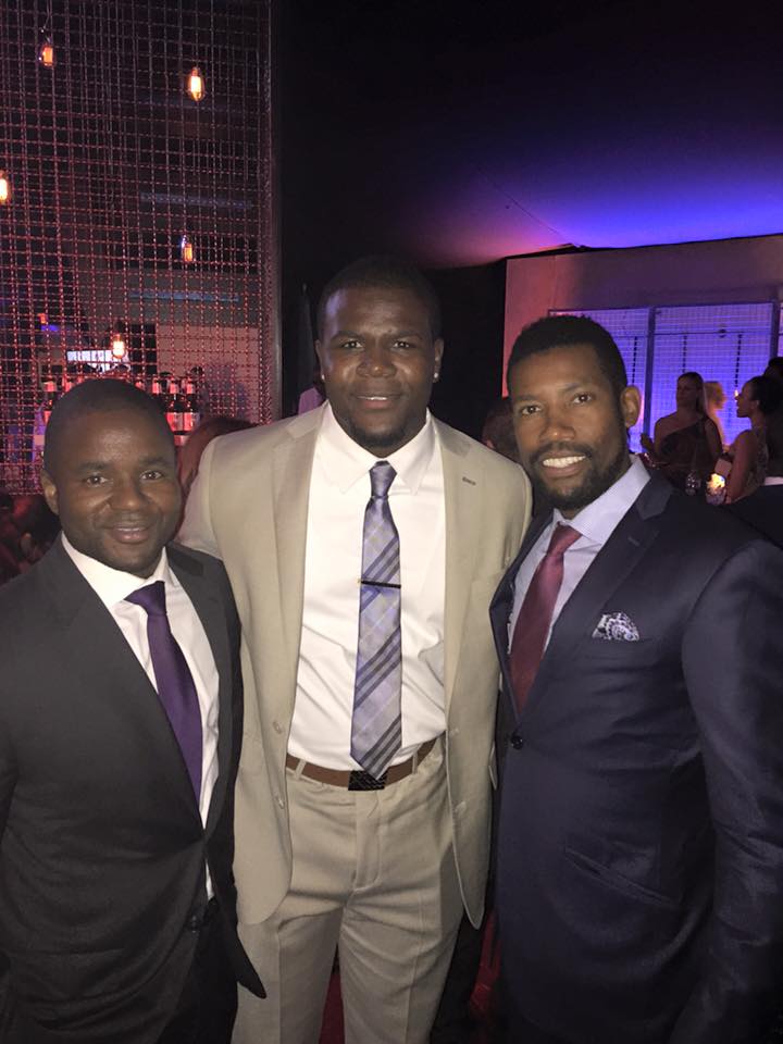 erik with CAA agent justin castillo and cardale jones.jpg