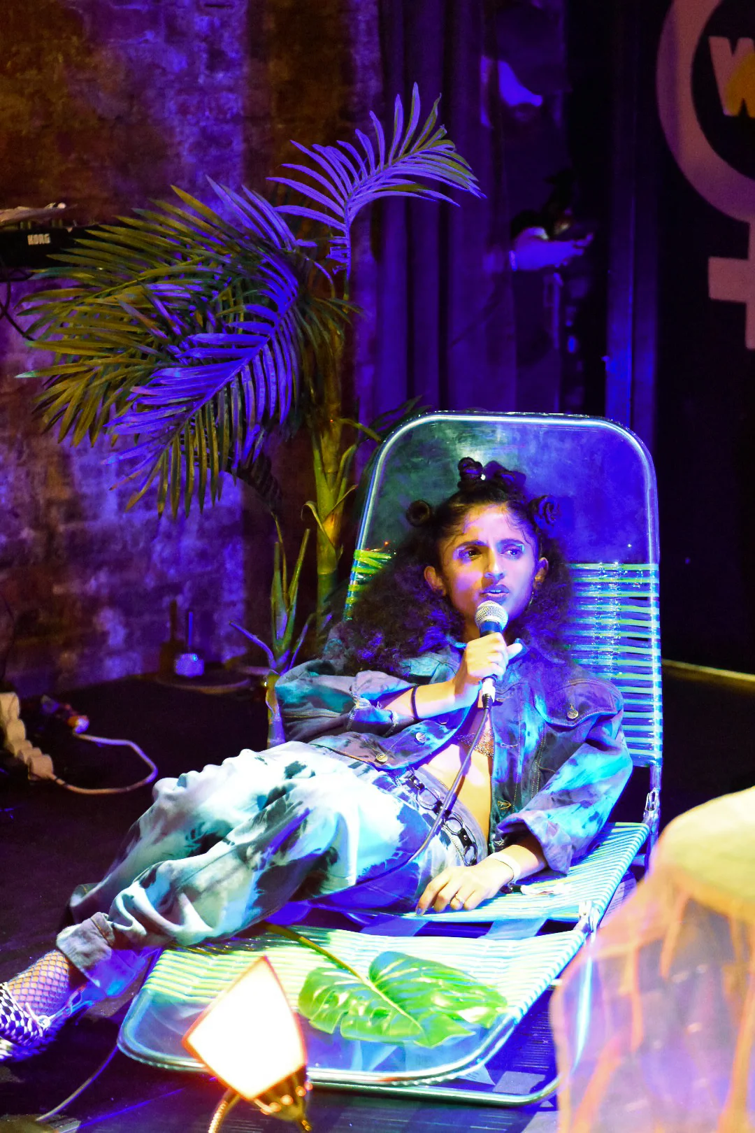 Anjali performing as Diaspoura at Hopscotch Music Festival on September 8.