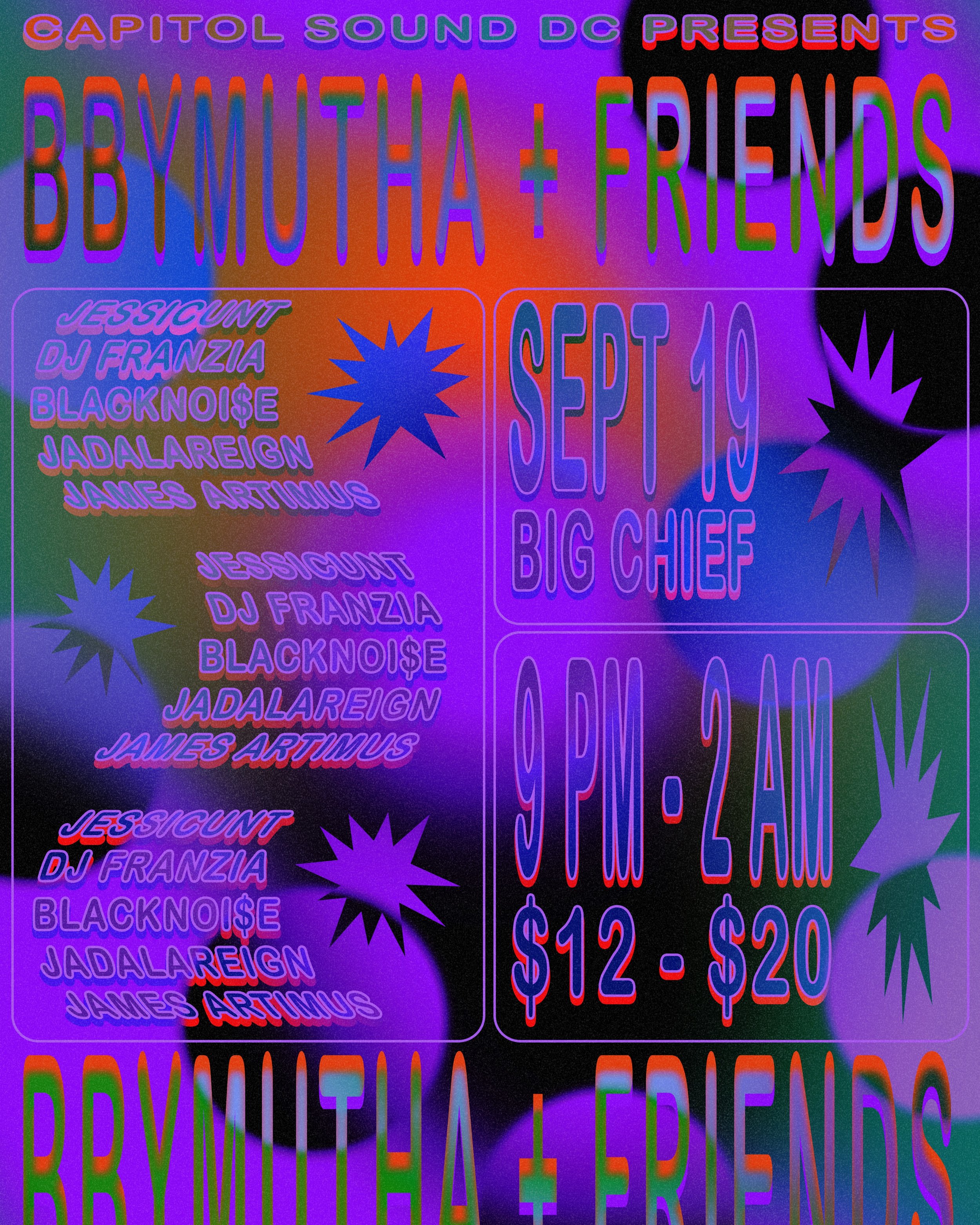 Capitol Sound DC Presents: Bbymutha + Friends