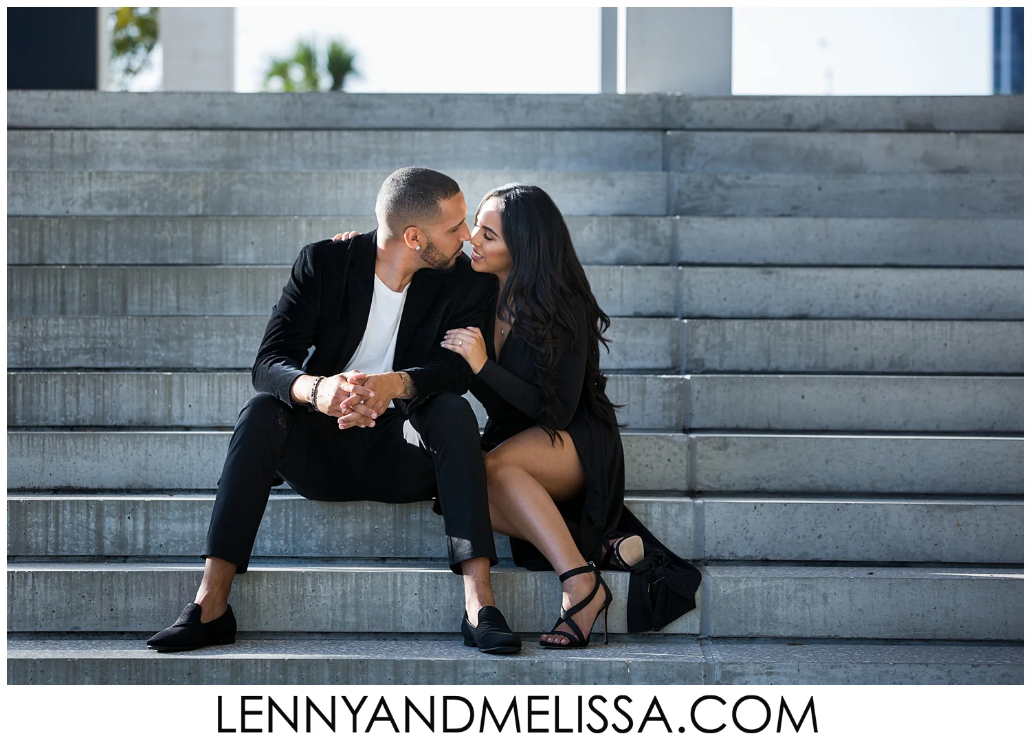 frost museum engagement photos