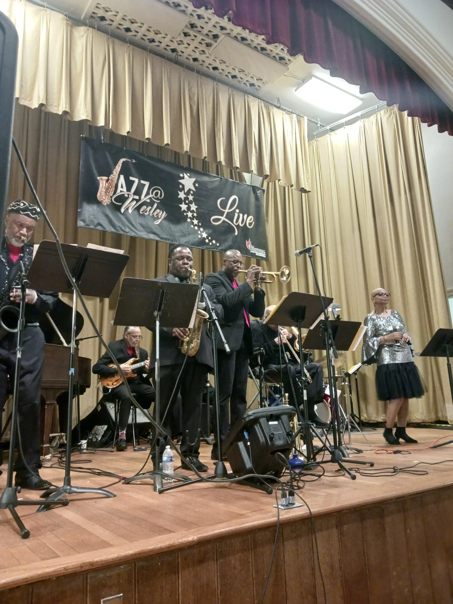 The Band and Tiya.Holiday Show 2025.jpg