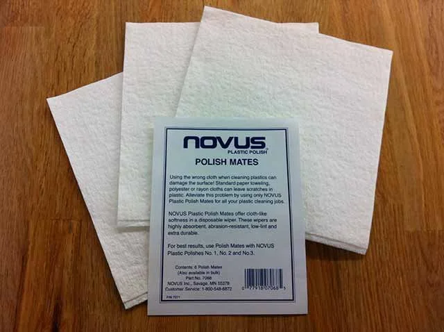Polishing Cloths for use with Novus Polishes