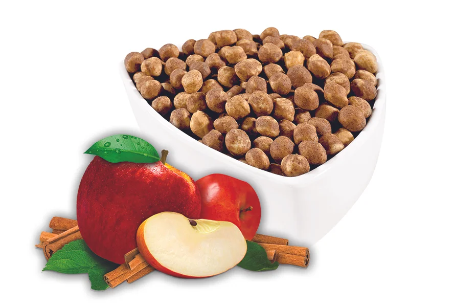 Apple and Cinnamon Soy Puffs (R)