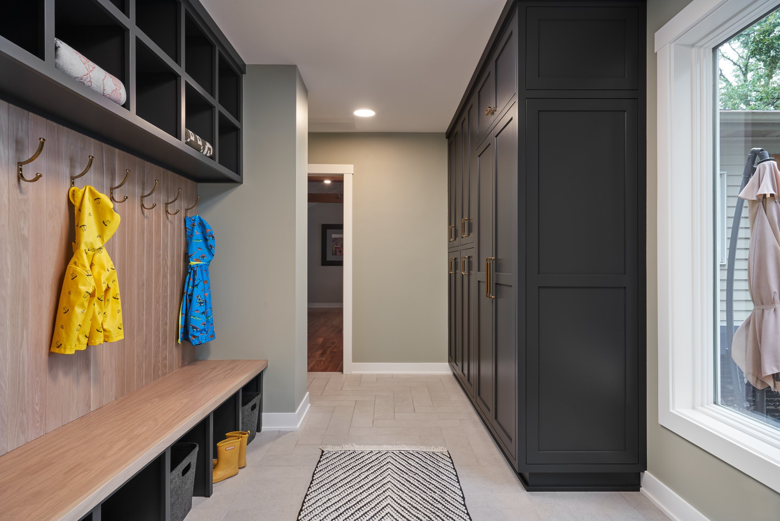 Modern Mudroom