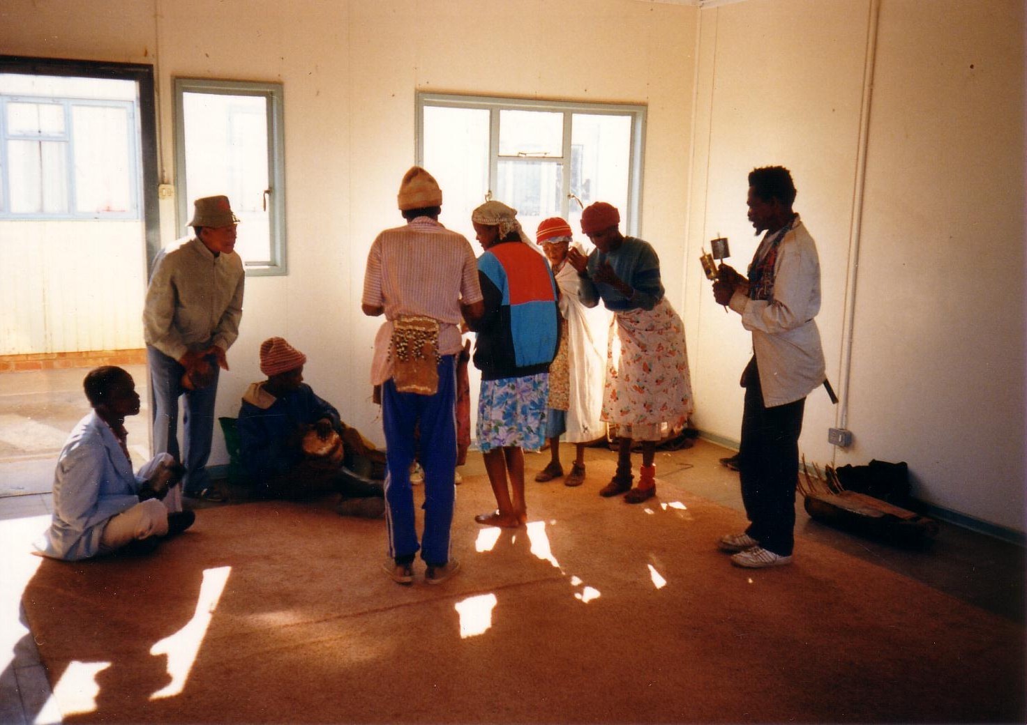 !Xuu and Khwe Bushman, Kalahari