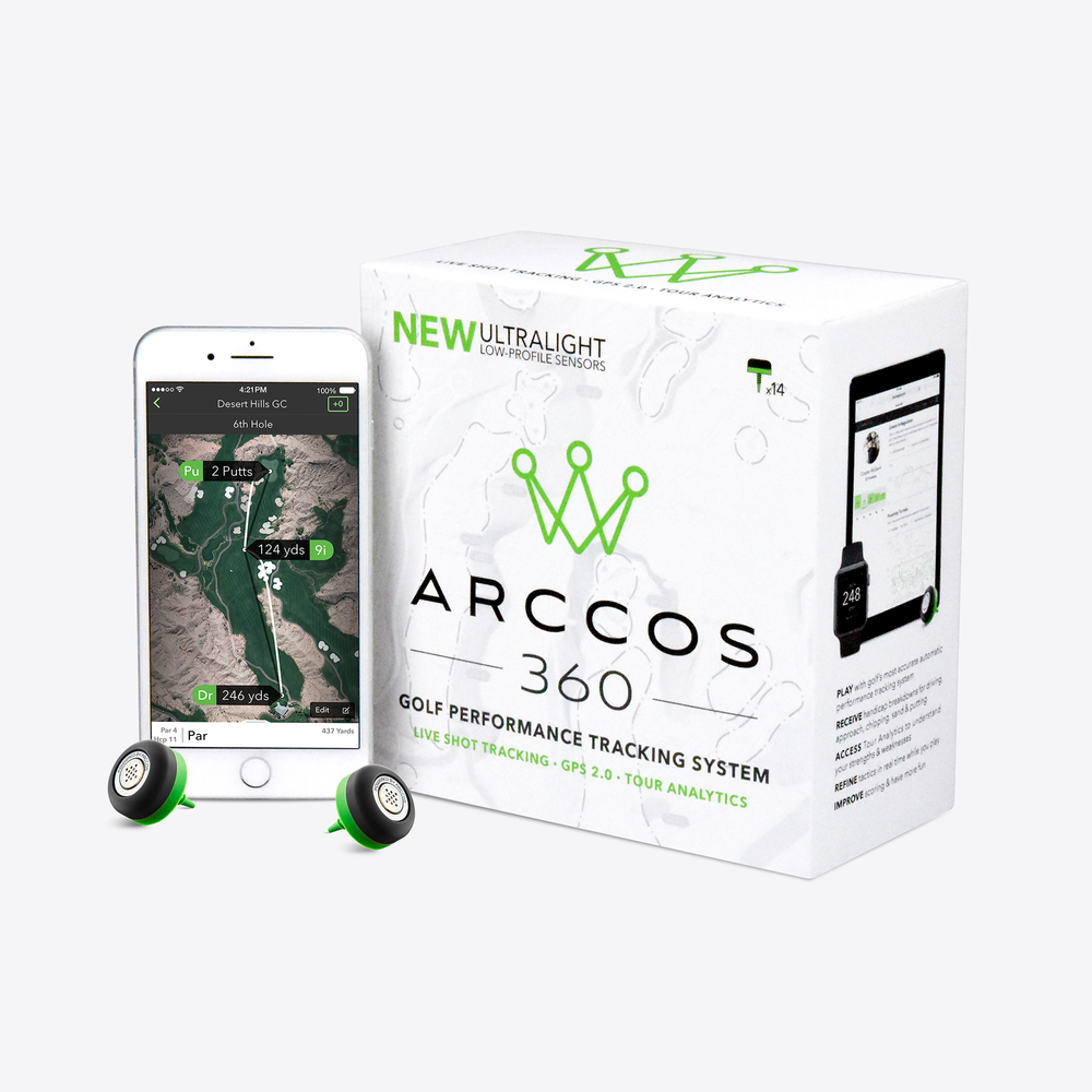 Arccos 360 ゴルフパフォーマンストラッキングシステム Amazon.com : Arccos Golf 360 Golf Performance Tracking