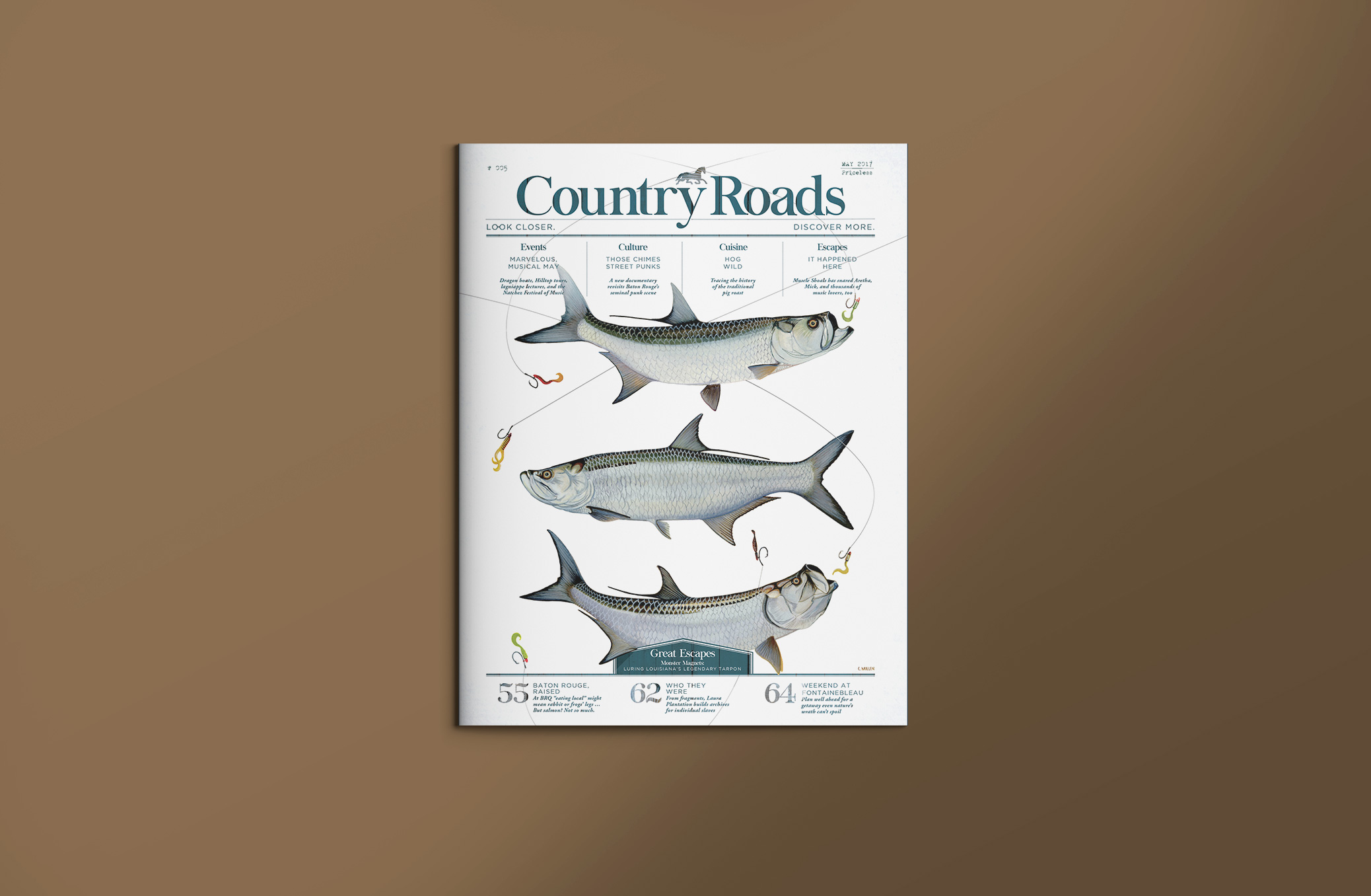 Country Roads Magazine - May 2017 Cover