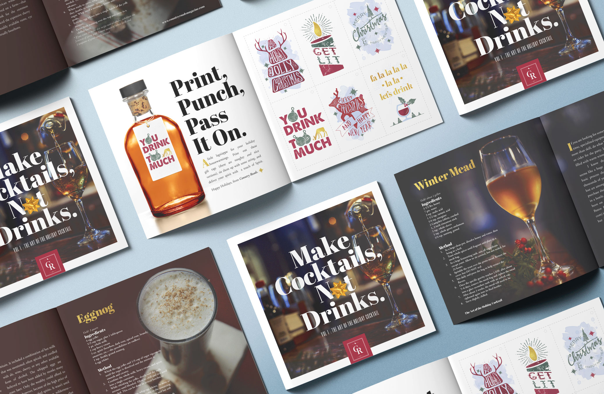 Make Cocktails, Not Drinks - A Country Roads Recipe Booklet