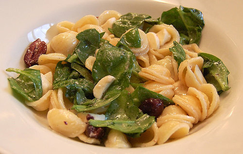 Orecchiette with Slow Roasted Tomatoes and Baby Kale