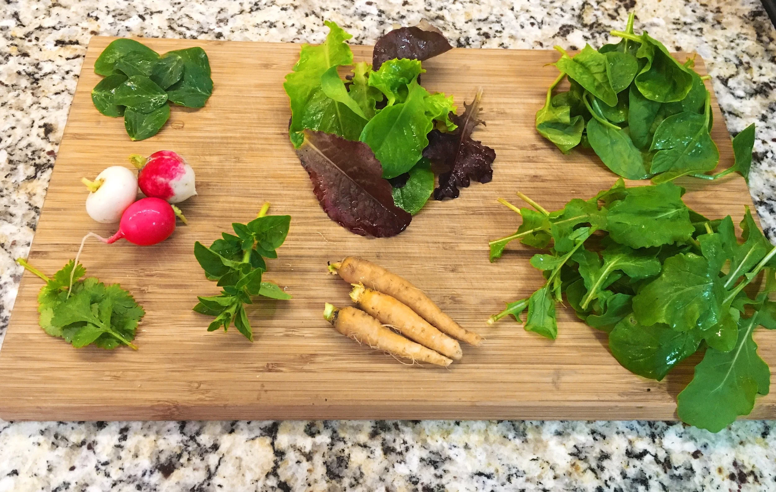 From the Garden: Easy Spring Salad