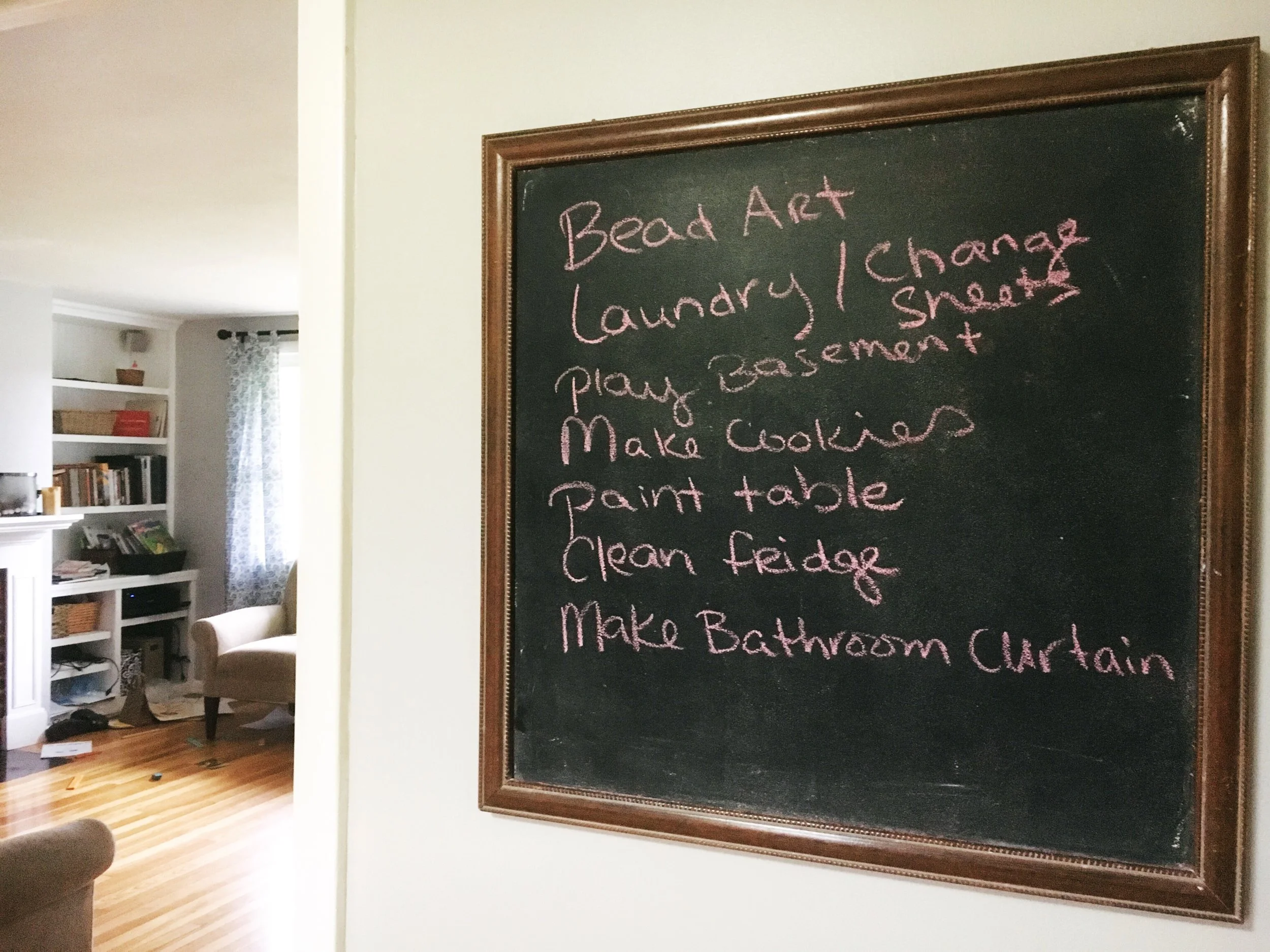 The Rainy Day List
